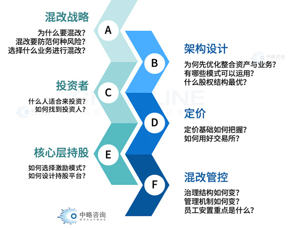 混改“六大關(guān)鍵領(lǐng)域和15個(gè)核心問(wèn)題”